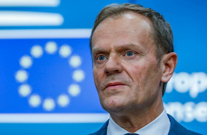 Chủ tịch Hội đồng Châu Âu (EC) Donald Tusk. Ảnh: REUTERS