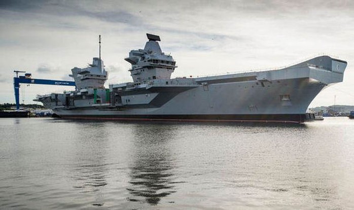 được cho là có thể phá hủy tàu sân bay trị giá 6 tỉ bảng Anh của hải quân Hoàng gia Anh chỉ với một lần phóng duy nhất. Ảnh: PA