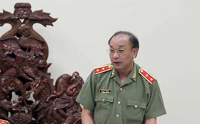 
Trung tướng Lê Đông Phong, Giám đốc Công an TP HCM.
