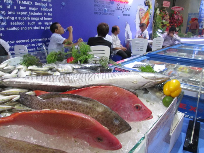 Giới thiệu thủy sản Việt Nam tại hội chợ