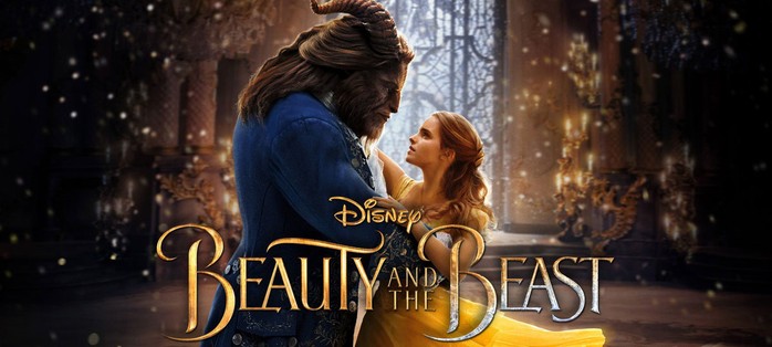 Poster phim “Beauty and the beast” phiên bản 2017