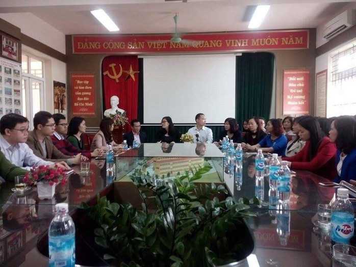 Lãnh đạo quận Cầu Giấy cộng bố quyết định kỷ luật Hiệu trưởng trường Tiểu học Nam Trung Yên