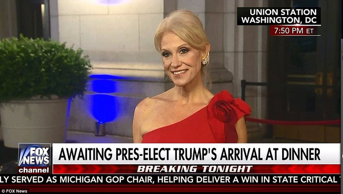 Bà Kellyanne Conway. Ảnh: Fox News