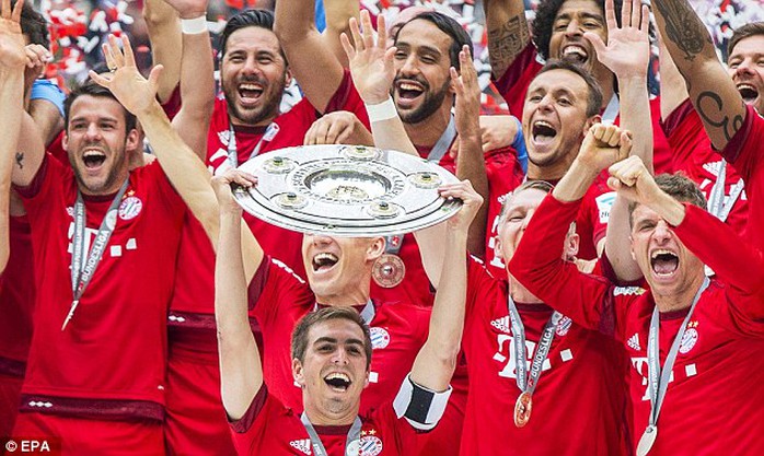 Philipp Lahm đã giành đầy đủ những danh hiệu trong bóng đá đỉnh cao