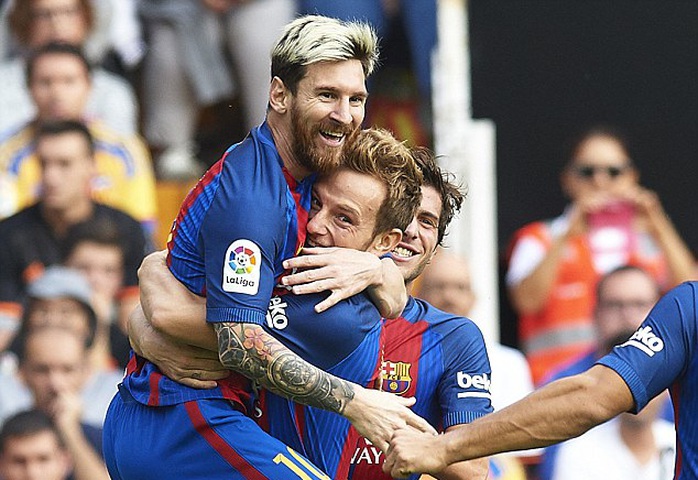 Messi và Rakitic