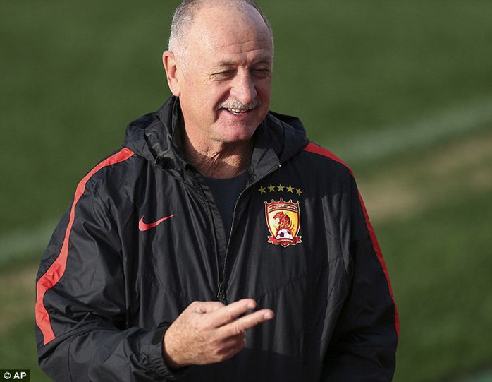 HLV Scolari của Quảng Châu Evergrande