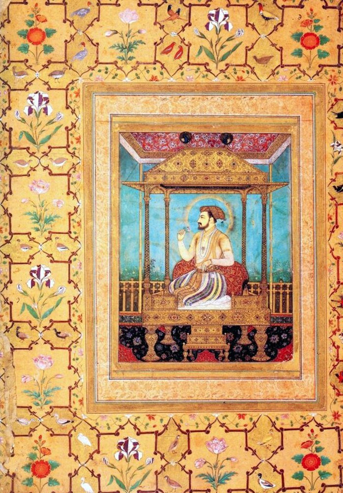 
Hoàng đế Mughal Shah Jahan và ngai vàng con công nổi tiếng. Ảnh: AKG-Images
