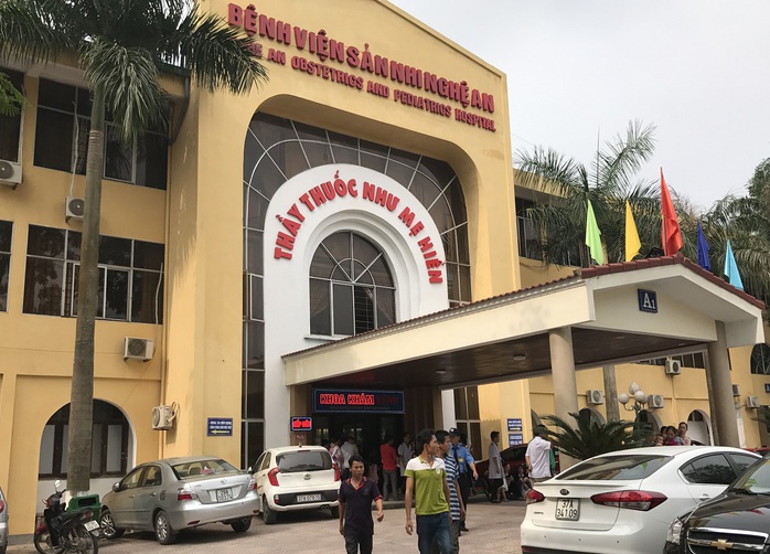 
Bệnh viện Sản - Nhi Nghệ An, nơi xảy ra vụ việc
