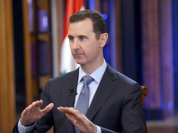 
Tổng thống Syria Bashar al-Assad. Ảnh: REUTERS
