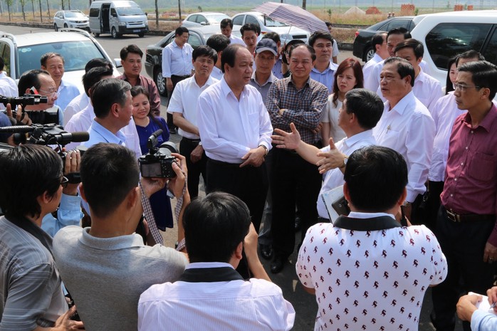 
Tổ công tác của Thủ tướng Chính phủ làm việc tại Bình Phước
