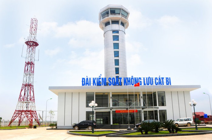 
Đài kiểm soát không lưu ở sân bay Cát Bi (Hải Phòng)
