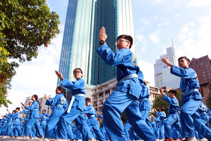 Vovinam, một trong những môn thể thao phát triển mạnh của TP HCM