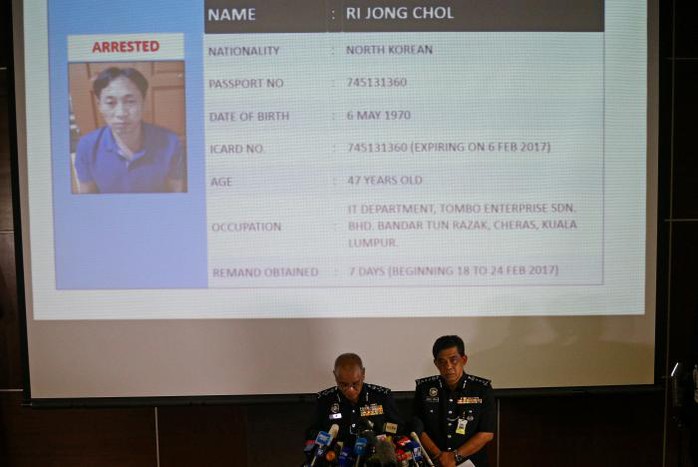 
Cảnh sát Malaysia vẫn chưa tiết lộ vai trò cụ thể của nghi phạm Ri đằng sau cái chết của ông Kim Jong-nam. Ảnh: Reuters
