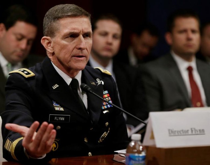 Cố vấn An ninh Quốc gia Mỹ Michael Flynn. Ảnh: Reuters