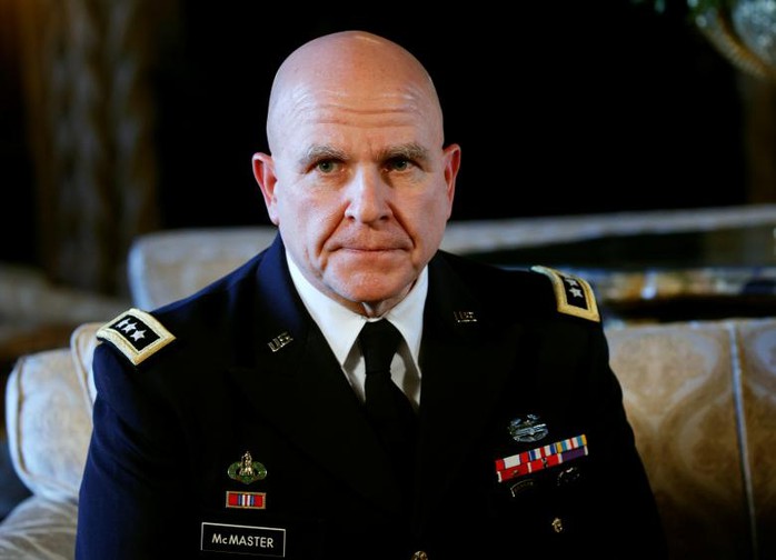 
Tân cố vấn an ninh quốc gia Herbert Raymond McMaster. Ảnh: REUTERS
