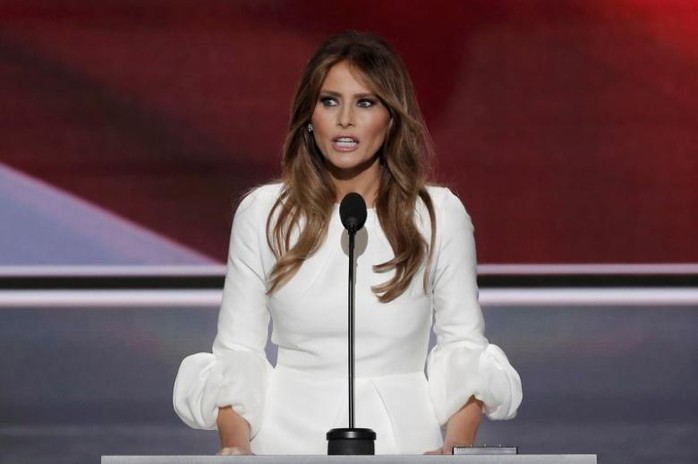 
Đệ nhất phu nhân Mỹ Melania Trump. Ảnh: Reuters
