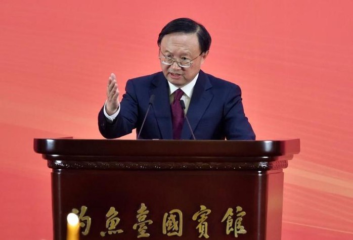 Ông Dương Khiết Trì, quan chức ngoại giao hàng đầu của Trung Quốc. Ảnh: REUTERS