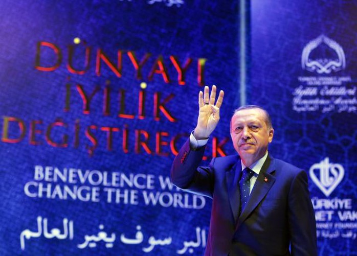 
Tổng thống Thổ Nhĩ Kỳ Tayyip Erdogan. Ảnh: REUTERS

