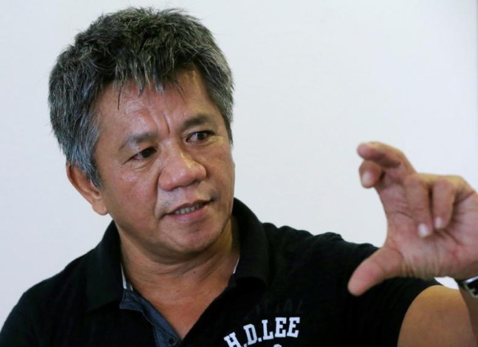 
Ông Edgar Matobato, người tự nhận là sát thủ trong “biệt đội tử thần” của Tổng thống Rodrigo Duterte. Ảnh: Reuters
