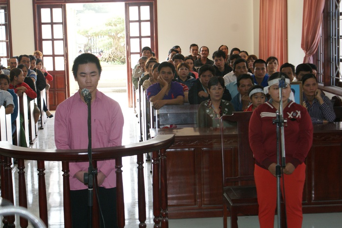 Bị cáo Trịnh Công Văn tại phiên tòa sơ thẩm
