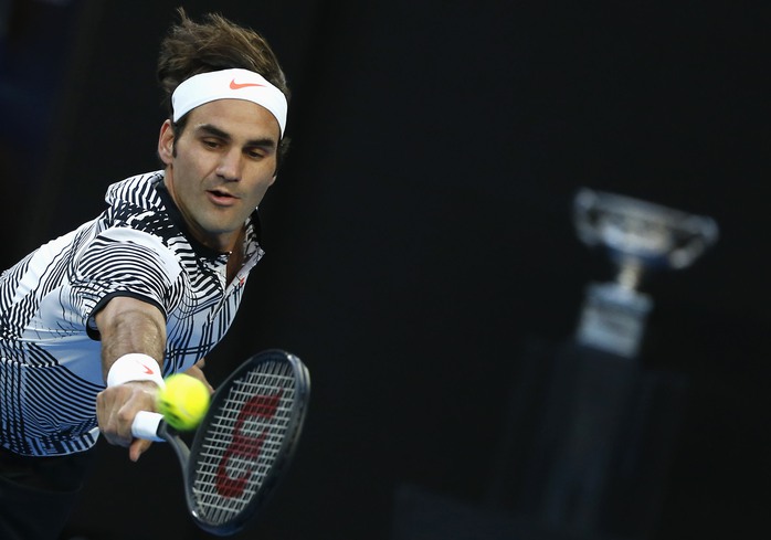 
Federer được xem là ứng viên số 1 cho Giải Quần vợt Dubai 2017 Ảnh: REUTERS
