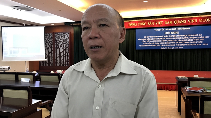 
Ông Nguyễn Văn Phụng, Bí thư Huyện ủy Bình Chánh (TP HCM)
