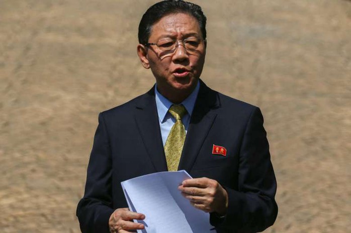 
Đại sứ Triều Tiên tại Malaysia Kang Chol Ảnh: REUTERS
