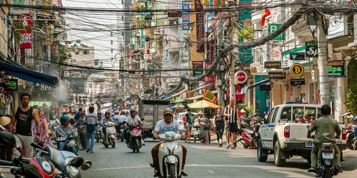 TP HCM đôi khi bị nhiều du khách xa lánh vì tình trạng đông đúc, hỗn loạn. Ảnh: Alamy