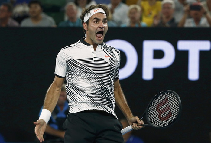 
Federer phấn khích khi lần thứ 7 sau 8 năm vào tứ kết
