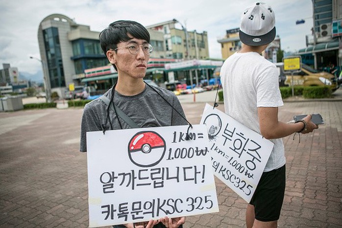 
Pokemon Go đến Hàn Quốc khi cơn sốt đã qua. Ảnh:Parent Herald.
