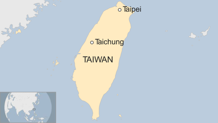 
Tai nạn xảy ra khi xe buýt đi từ Đài Trung (Taichung) về Đài Bắc (Taipei). Nguồn: BBC
