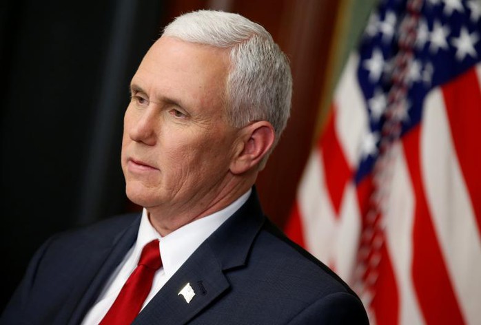 
Phó Tổng thống Mỹ Mike Pence. Ảnh: Reuters
