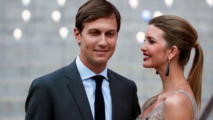 
Jared Kushner, con rể Tổng thống đắc cử Donnald Trump, và vợ là Ivanka Trump Ảnh: REUTERS
