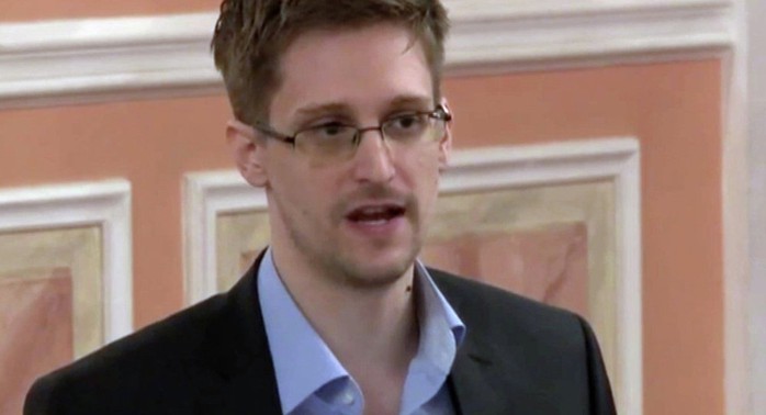 
Cựu nhân viên Cơ quan An ninh quốc gia Mỹ (NSA) Edward Snowden. Ảnh: AP
