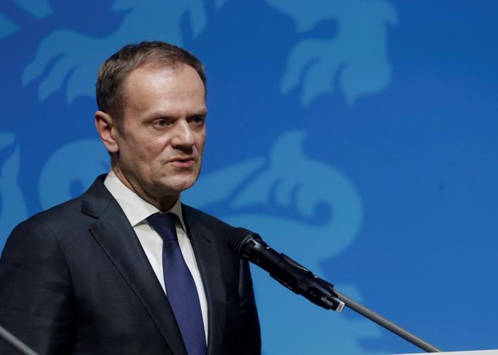 
Chủ tịch Liên minh châu Âu (EU) Donald Tusk. Ảnh: Reuters
