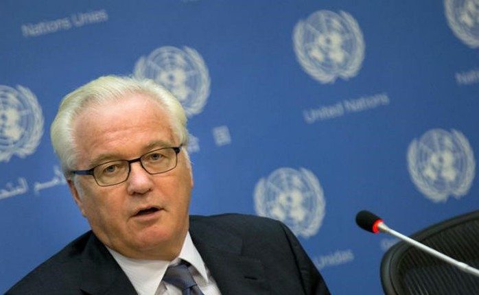 Đại sứ Nga tại Liên Hiệp Quốc Vitaly Churkin. Ảnh: Reuters