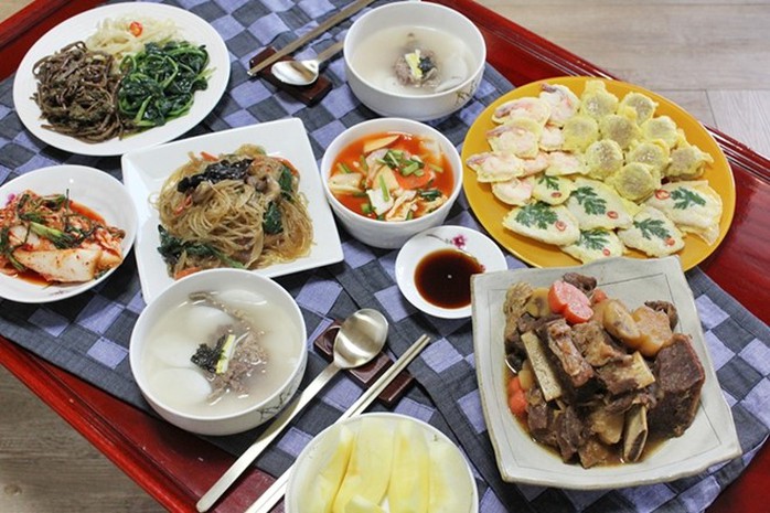 
Một số món ăn truyền thống của Hàn Quốc dịp Tết Nguyên Đán. Ảnh: Soompi.
