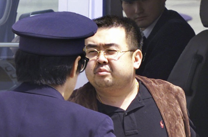 
Ông Kim Jong-nam hồi năm 2001 Ảnh: AP
