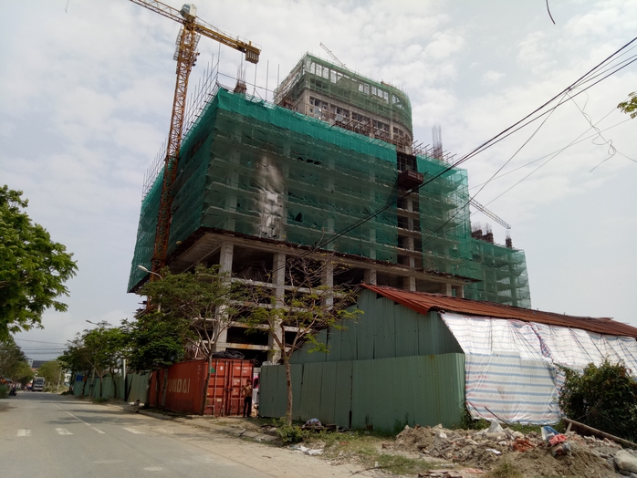 Công trình khách sạn 10 tầng nằm ven biển TP Đà Nẵng xây dựng không phép