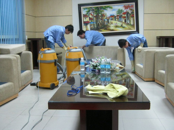 Đang vào cao điểm dịch vụ dọn nhà đón tết