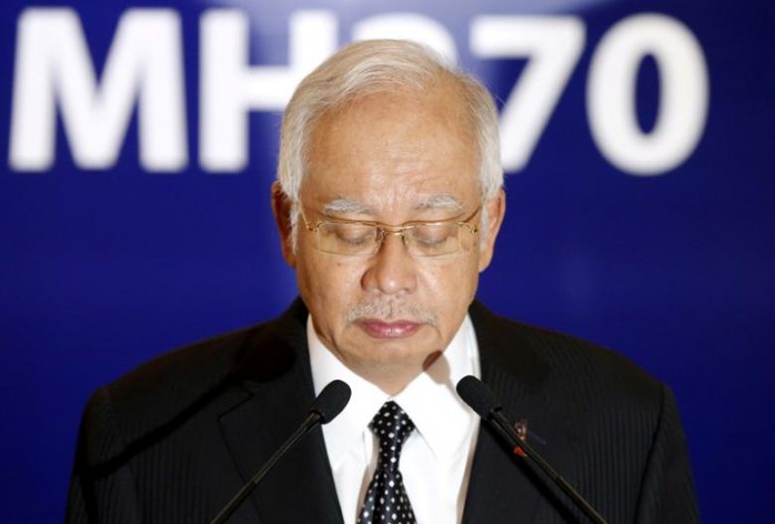 
Thủ tướng Malaysia Najib Razak. Ảnh: Reuters
