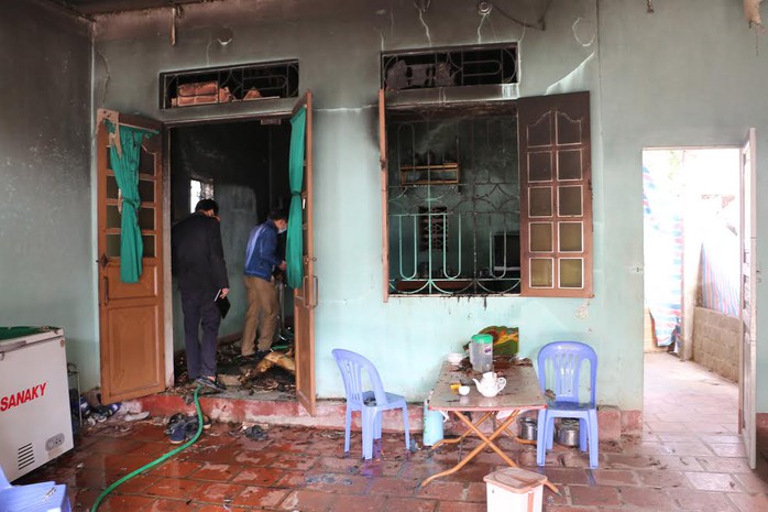 
Ngôi nhà nơi xảy ra vụ hỏa hoạn khiến 2 bố con tử vong ở Thanh Hóa
