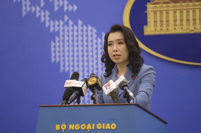 Việt Nam phản ứng việc Trung Quốc tổ chức diễn tập trái phép trên đảo Tri Tôn - Ảnh 1.