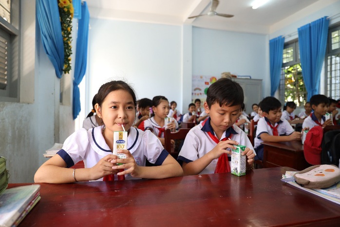 Sữa học đường tỉnh Bến Tre nhận được nhiều điểm cộng - Ảnh 7.