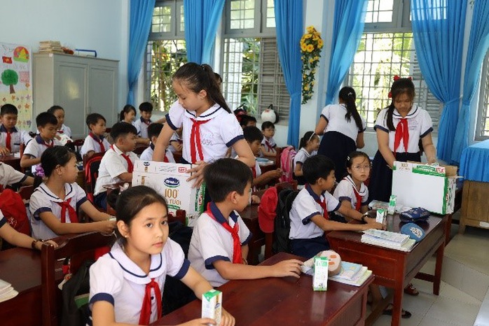 Sữa học đường tỉnh Bến Tre nhận được nhiều điểm cộng - Ảnh 5.