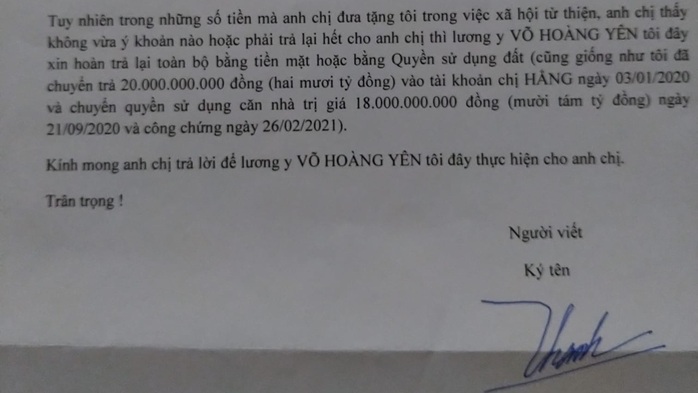 Thần y Võ Hoàng Yên xin trả lại toàn bộ số tiền cho ông Dũng lò vôi? - Ảnh 2.