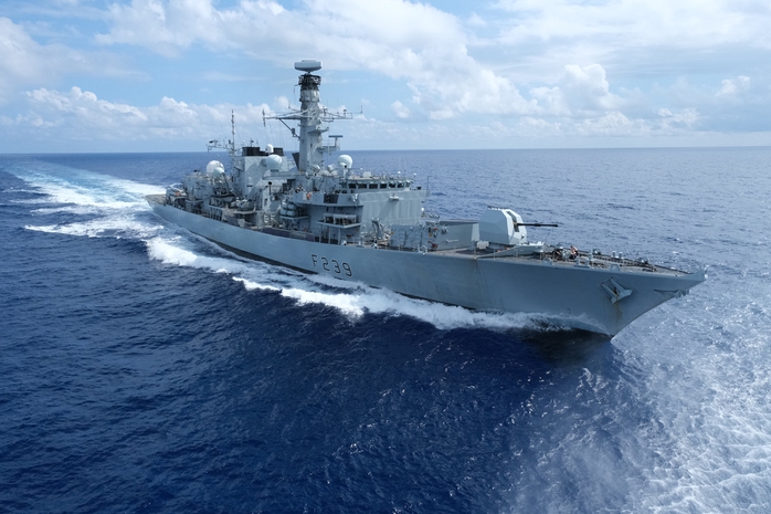 Tàu Hải quân Hoàng gia Anh HMS Richmond thăm Việt Nam - Ảnh 1.