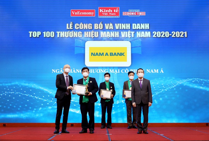 Nam A Bank - Thương hiệu mạnh Việt Nam 6 lần liên tiếp - Ảnh 1. Nam A Bank - Thương hiệu mạnh Việt Nam 6 lần liên tiếp - Ảnh 1.
