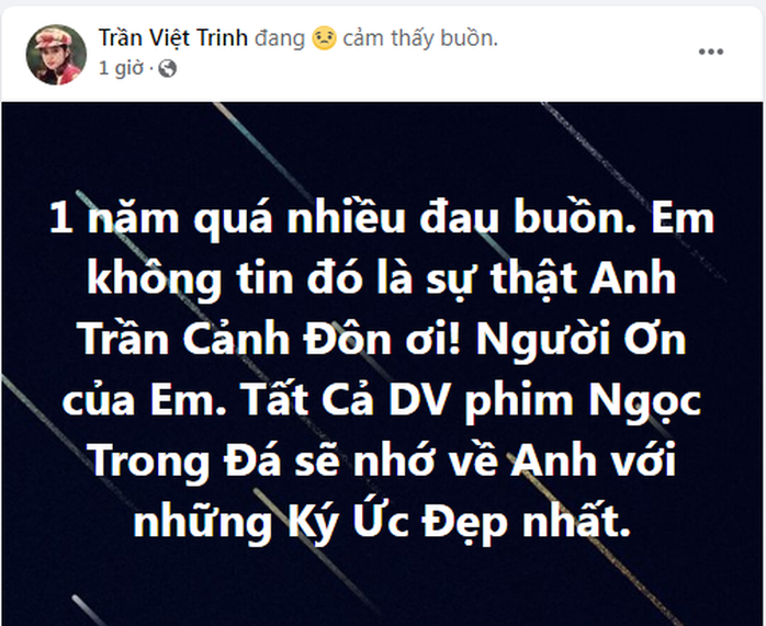 Lý Hùng, Việt Trinh… thương tiếc đạo diễn Trần Cảnh Đôn - Ảnh 2.