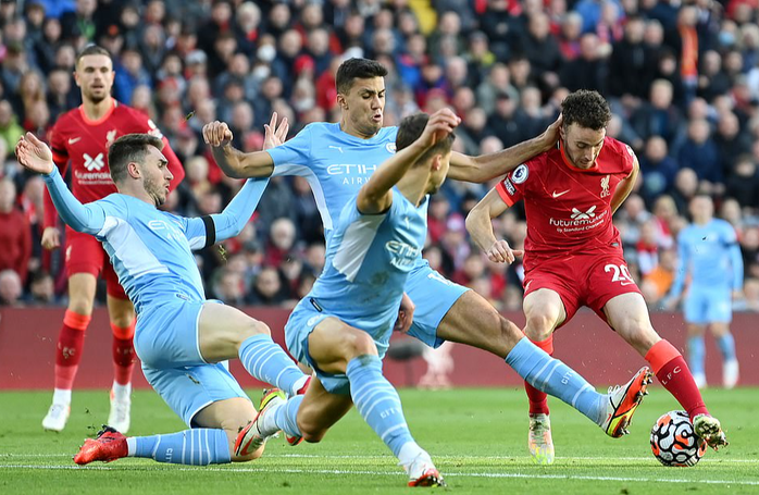 Đỉnh cao đại chiến, Man City cầm hòa nghẹt thở Liverpool - Ảnh 1.